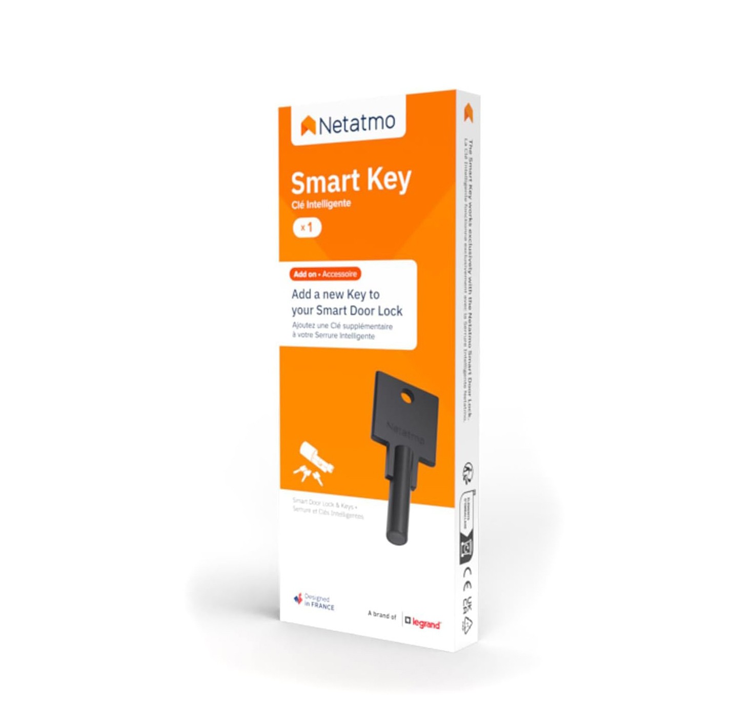 Netatmo Smart Key NDL-K1U for Smart Door Lock - High-quality Smart Home Accessories Available now with fast shipping worldwide