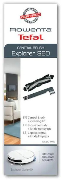 Rowenta Zentralbürste ZR740005 Original Ersatzbürste Kit - Hochwertig Staubsauger Zubehoere Jetzt verfügbar mit schnellem weltweiten Versand
