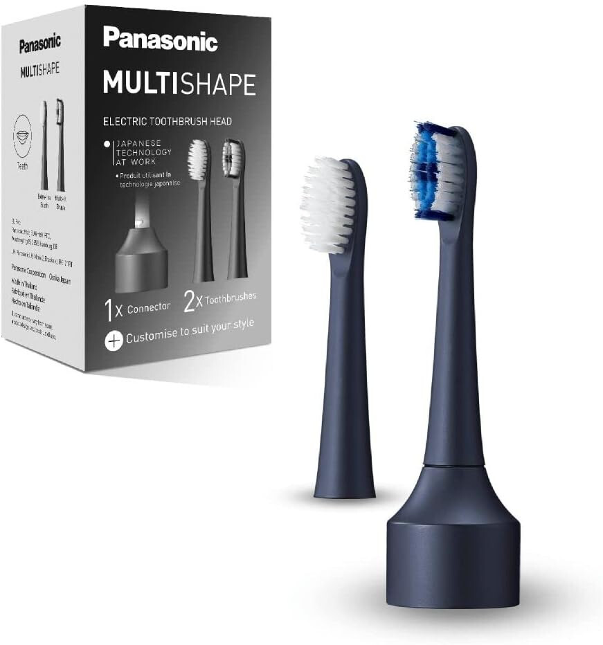 Panasonic ER-CTB1 Multishape Zahnbürstenkopf Aufsatz Set - Hochwertig Zahnbürsten Zubehörteile Jetzt verfügbar mit schnellem weltweiten Versand