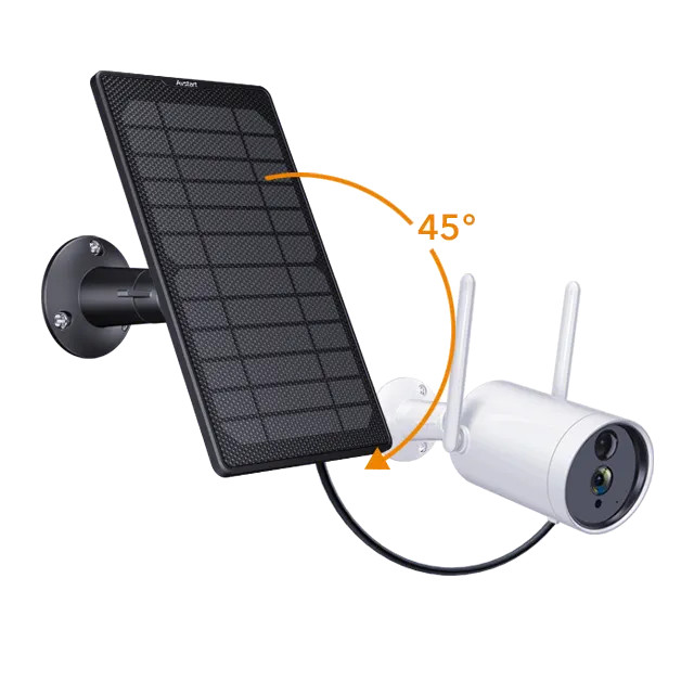 Panneau solaire Robaxo RP01Y pour caméra de sécurité IP - Haute qualité Accessoires caméras surveillance Disponible maintenant avec une expédition rapide dans le monde entier
