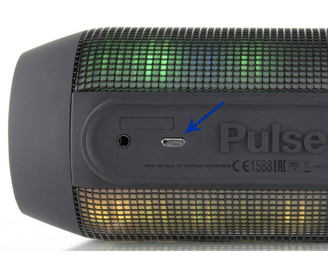 Reparación Conector Carga Micro-USB Altavoz JBL Pulse - Alta calidad Servicios de Reparación Disponible ahora con envío rápido a todo el mundo