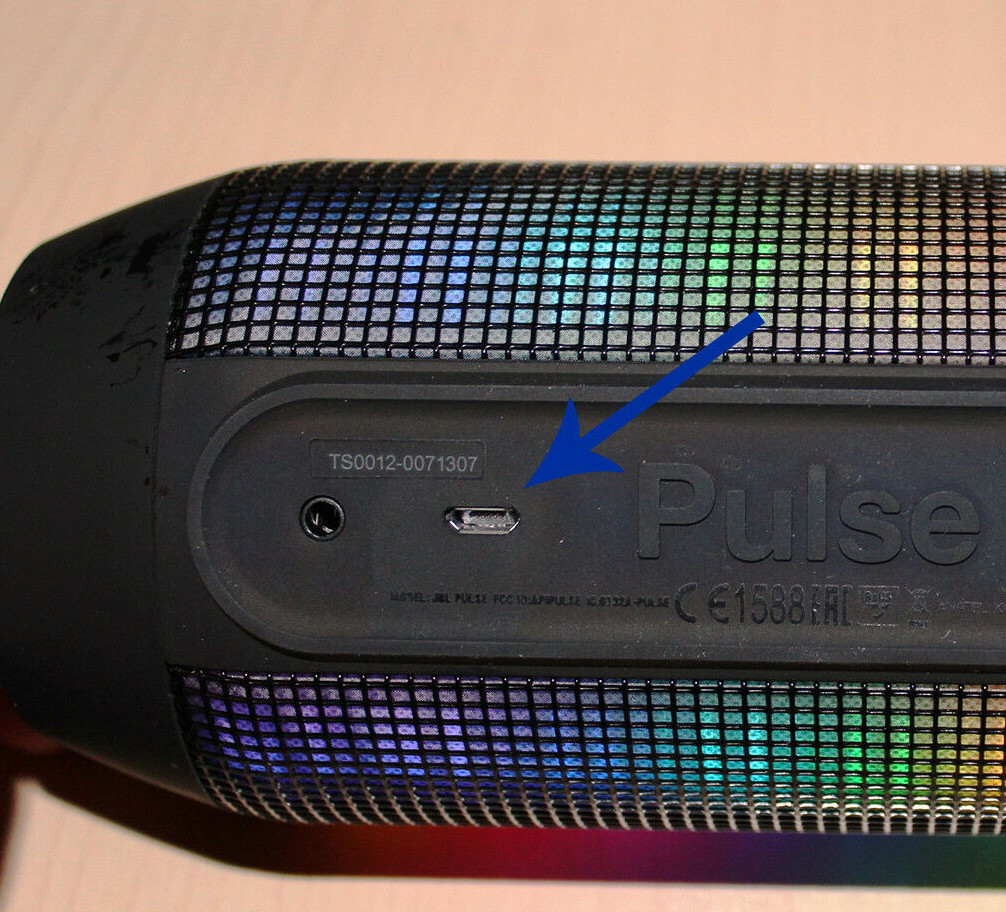 Riparazione Connettore Ricarica JBL Pulse Micro-USB Veloce - Alta qualità Servizi Riparazione Audio Disponibile ora con spedizione veloce in tutto il mondo