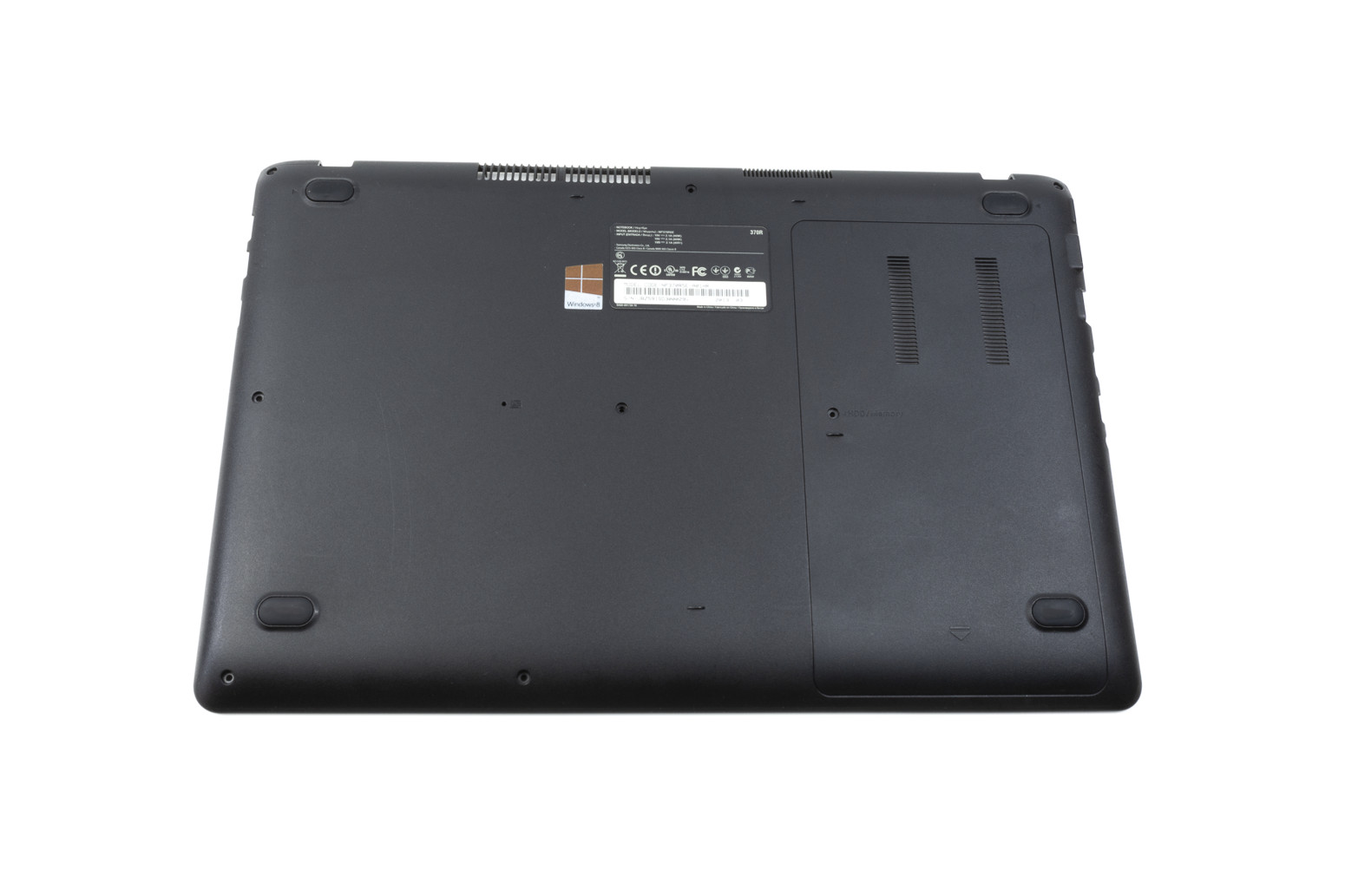 Samsung 370R NP370R5E Bottom Case Base Cover Black - High-quality Laptop Replacement Parts Available now with fast shipping worldwide