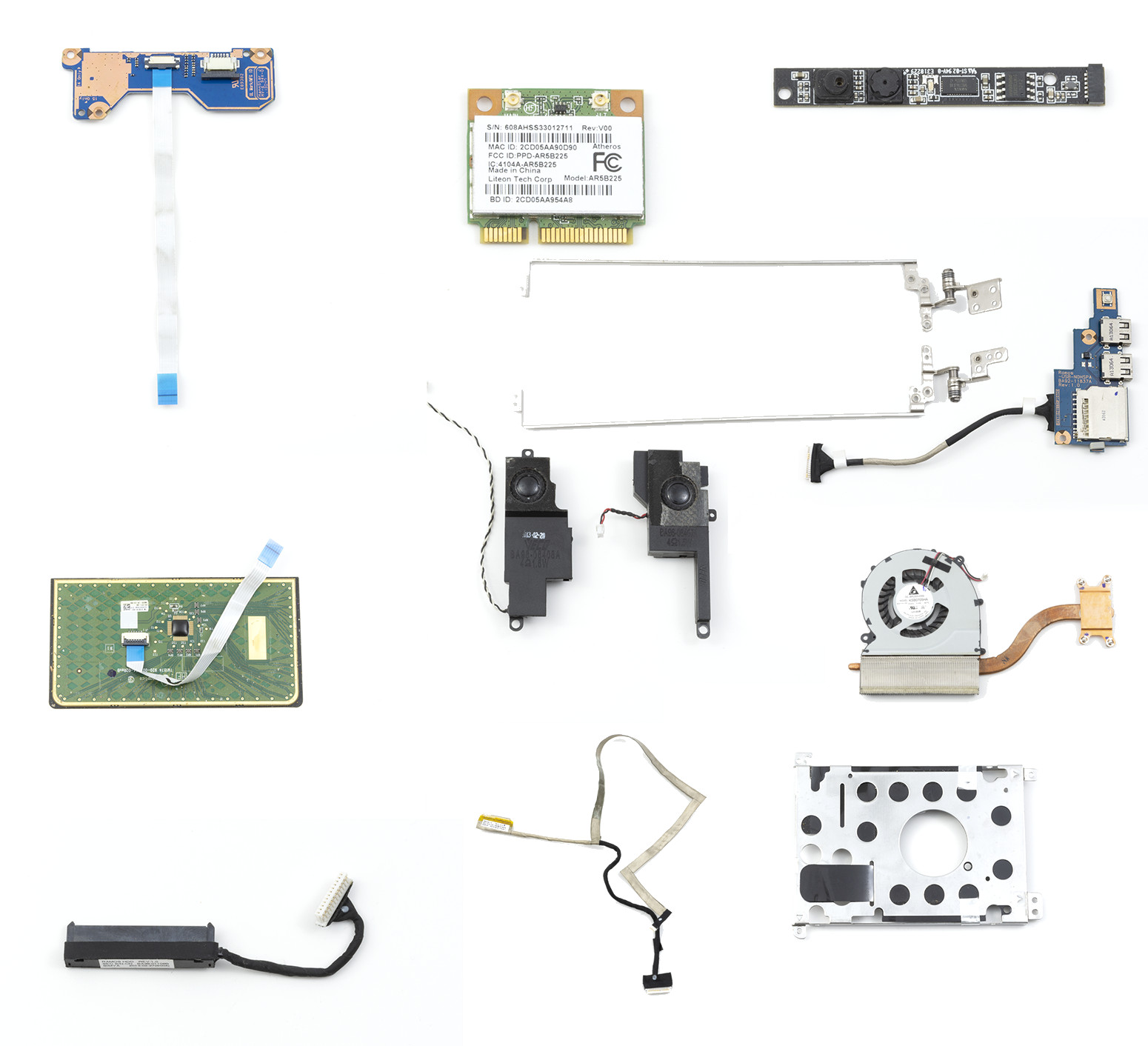 Samsung 370R NP370R5E Spare Parts for Laptop Repair - High-quality Laptop Replacement Parts Available now with fast shipping worldwide