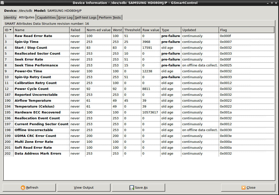 Samsung HD080HJ/P 80GB Hard Drive: Reliable SATA Storage - High-quality Internal Hard Drives Available now with fast shipping worldwide