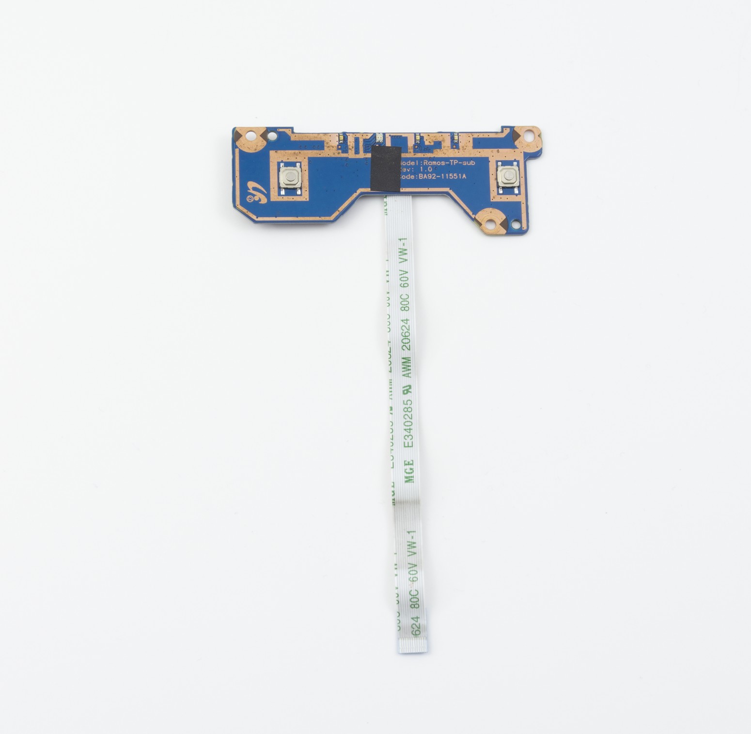 Samsung 370R NP370R5E Status LED & Button Board - High-quality Laptop Replacement Parts Available now with fast shipping worldwide