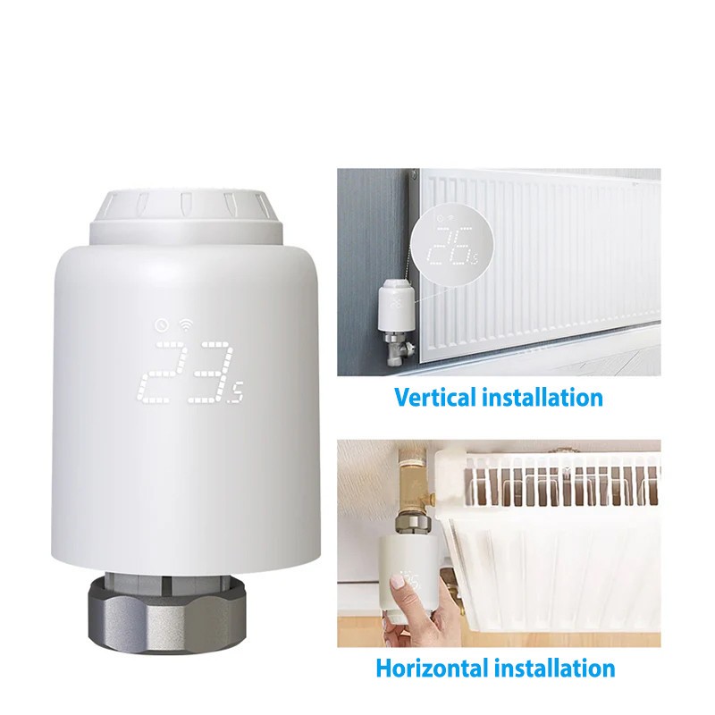 Tellur Smart WiFi Thermostatic Radiator Valve RVSH1 - High-quality Smart Home Accessories Available now with fast shipping worldwide