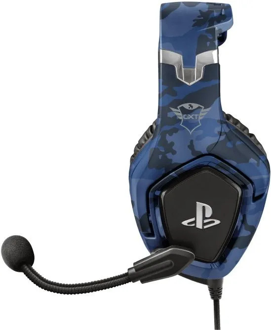 Trust GXT 488 Forze-B Gaming Headset PS4 PS5 Blau - Hochwertig Gaming Headsets Jetzt verfügbar mit schnellem weltweiten Versand