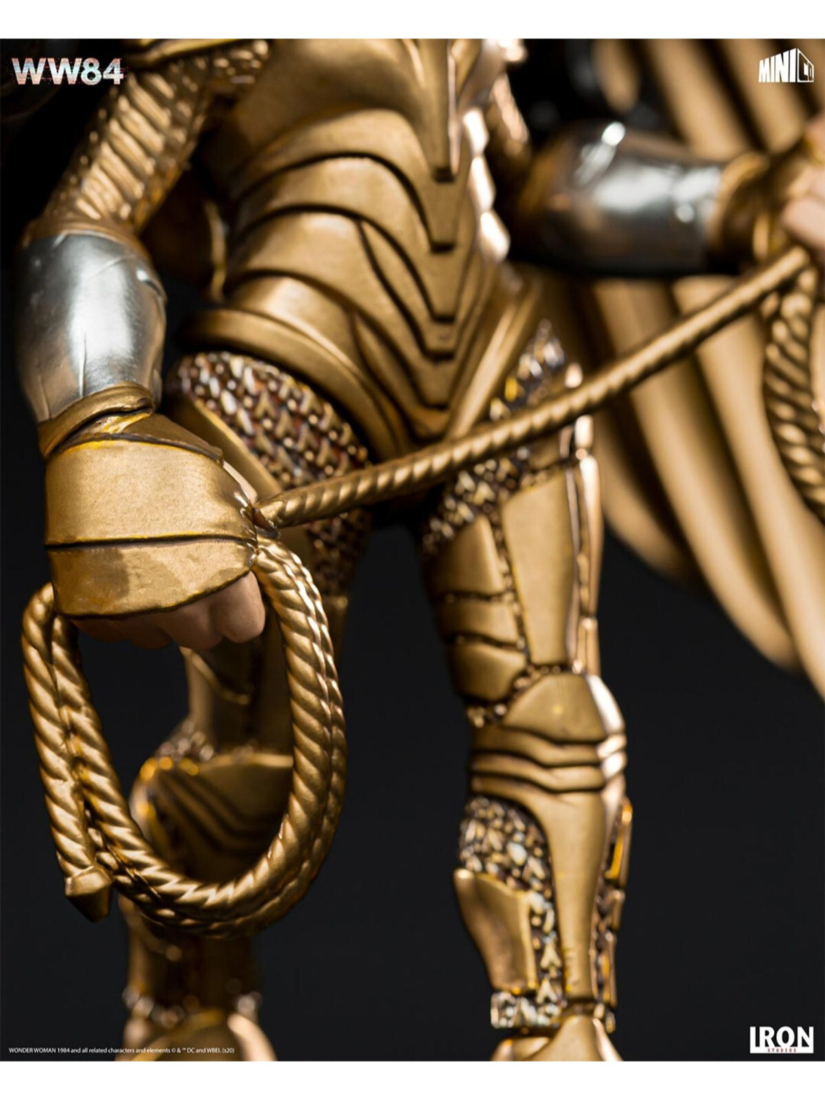 Wonder Woman 1984 Golden Armor MiniCo Collectible Statue - High-quality Action Figures Available now with fast shipping worldwide