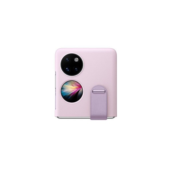 Huawei P50 Pocket Cover Official Pink PU Leather Case - High-quality Mobile Phone Cases Available now with fast shipping worldwide