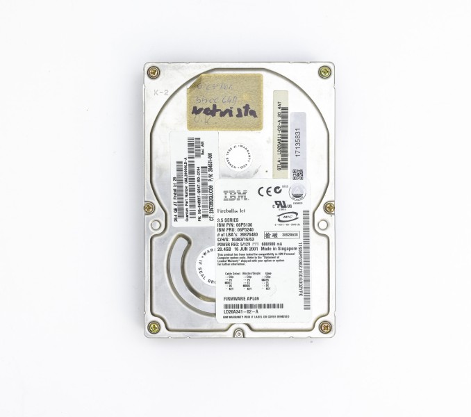 IBM Fireball 20.4GB Hard Drive IDE PATA Storage