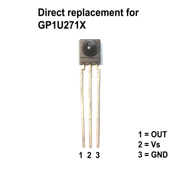 IR Sensor Receiver AGC1: GP1U271X Replacement Module