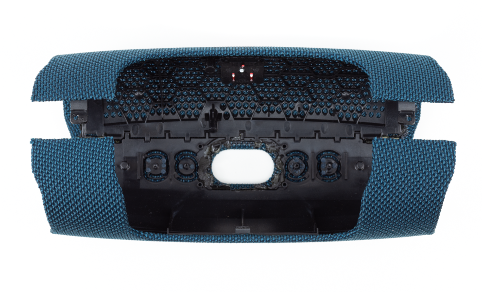 JBL Charge 4 GG Blue Fabric Grille Replacement Speaker Mesh - High-quality Speaker Repair Parts Available now with fast shipping worldwide