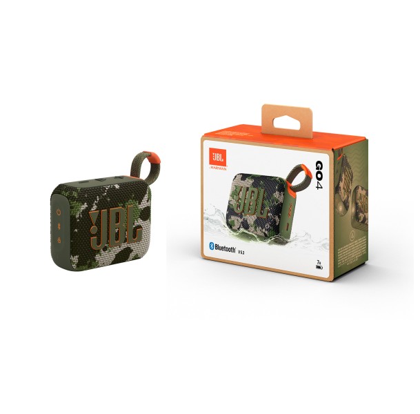 JBL Go 4 Squad Draagbare Bluetooth Luidspreker Camo