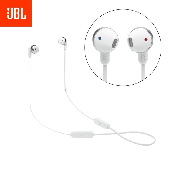 JBL Tune 215BT White Wireless Earbuds with Pure Bass - High-quality Wireless Headphones Available now with fast shipping worldwide