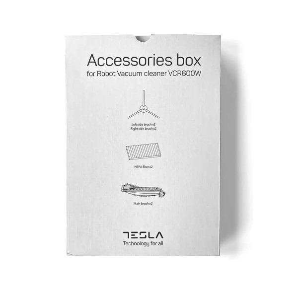 Kit Accessori Originali TESLA VCR600W Spazzole e Filtri - Alta qualità Accessori aspirapolvere Disponibile ora con spedizione veloce in tutto il mondo