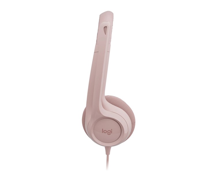Logitech H390 USB Headset Noise-Cancelling Mic Rose - High-quality Computer Headsets Available now with fast shipping worldwide