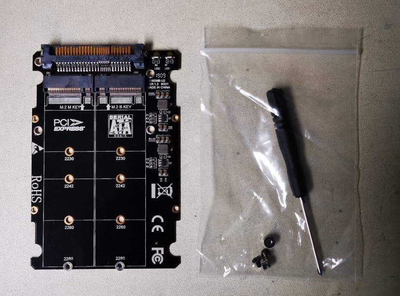 M.2 NVMe PCIe SATA SSD to U.2 Adapter for Fast Storage - High-quality Computer Adapters Available now with fast shipping worldwide