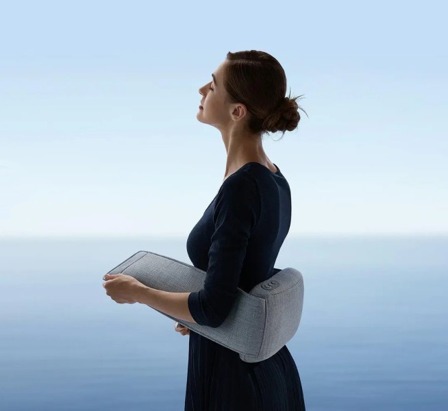 Masajeador de Espalda y Cuello NAIPO oPillow Plus Calor - Alta calidad Masajeadores Corporales Disponible ahora con envío rápido a todo el mundo