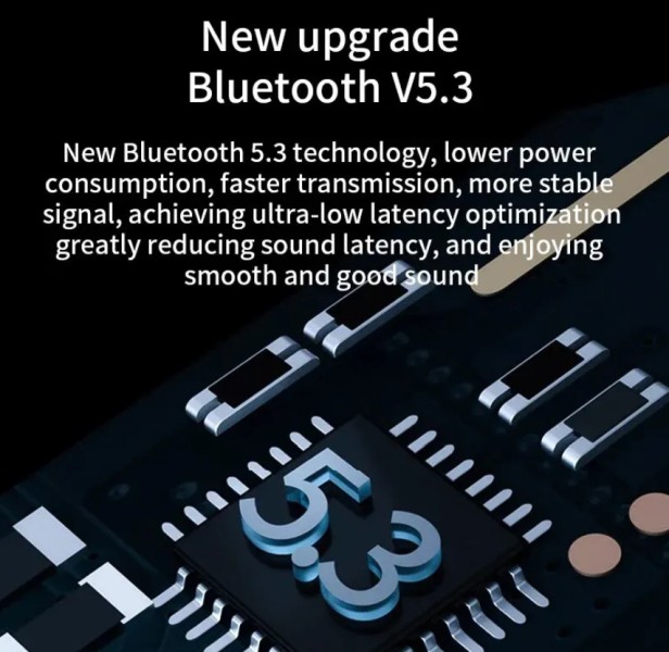 Mini Cuffie Intrauricolari Senza Fili SK18 Bluetooth 5.3 - Alta qualità Auricolari Bluetooth Disponibile ora con spedizione veloce in tutto il mondo