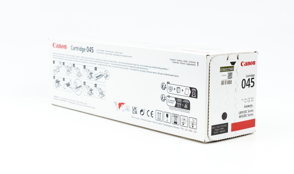 Canon 045 Toner Kartusche Schwarz Original CRG-045 - Hochwertig Tonerkartuschen Jetzt verfügbar mit schnellem weltweiten Versand