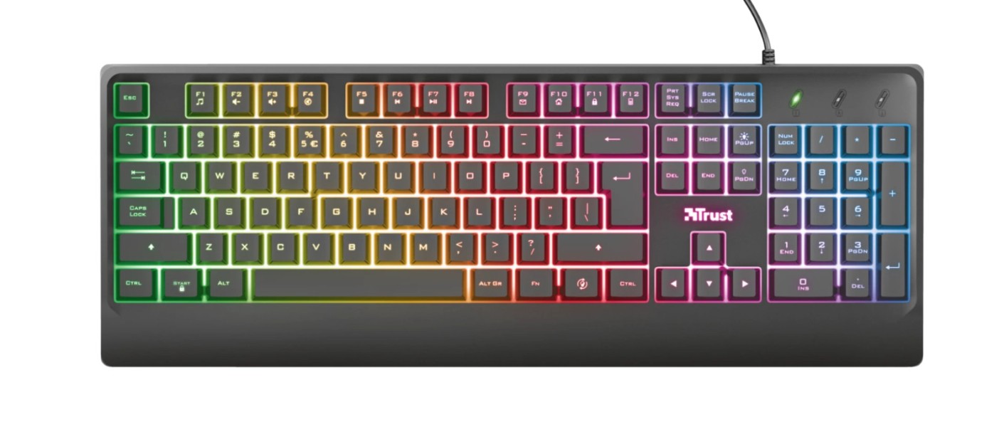 Pack Gaming Trust ZIVA 4 en 1 : Clavier, Souris et Casque - Haute qualité Ensembles gaming Disponible maintenant avec une expédition rapide dans le monde entier