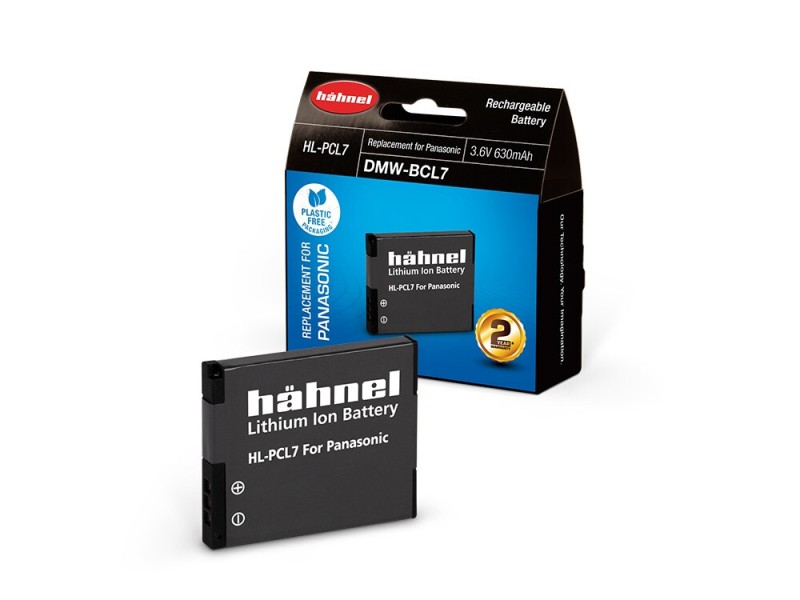 Panasonic Lumix Camera Battery Hähnel HL-PCL7 DMW-BCL7 - High-quality Camera Batteries Available now with fast shipping worldwide