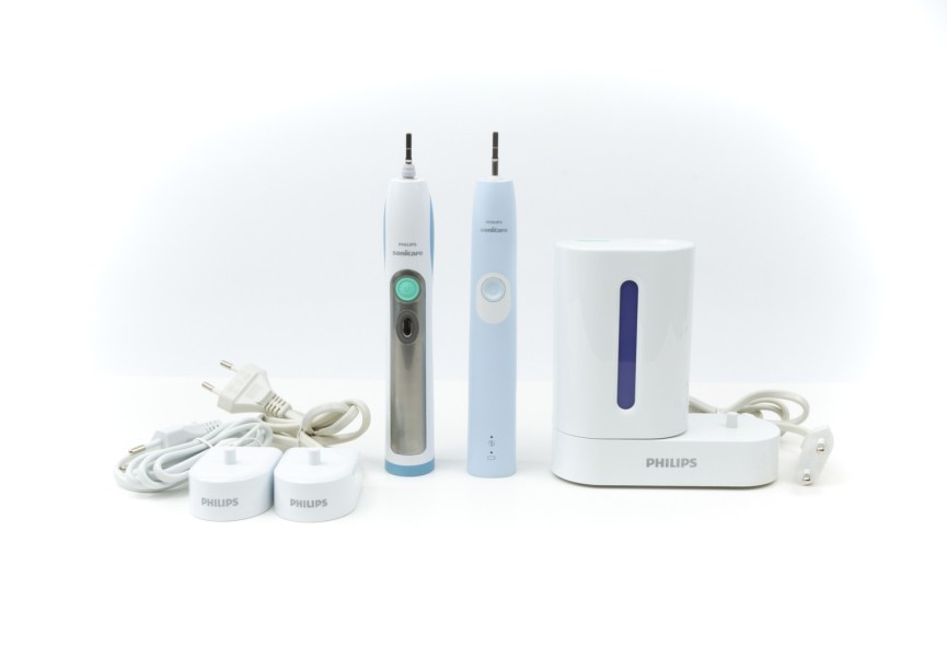 Philips Sonicare Zahnbürsten Set UV-Station 2 Ladegeräte