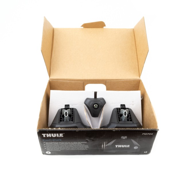Piedi Thule Evo Fixpoint 710704 per Barre Portatutto - Alta qualità Kit Montaggio Portapacchi Disponibile ora con spedizione veloce in tutto il mondo