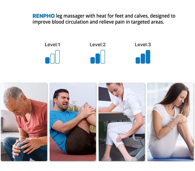 RENPHO Leg Massager with Heat RP-ALM071H for Relaxation - High-quality Leg Massagers Available now with fast shipping worldwide