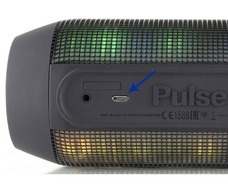 Reparación Conector Carga Micro-USB Altavoz JBL Pulse