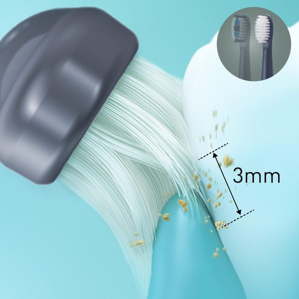 Set Attacco Testina Spazzolino Panasonic ER-CTB1 Sonico - Alta qualità Testine Spazzolini Elettrici Disponibile ora con spedizione veloce in tutto il mondo