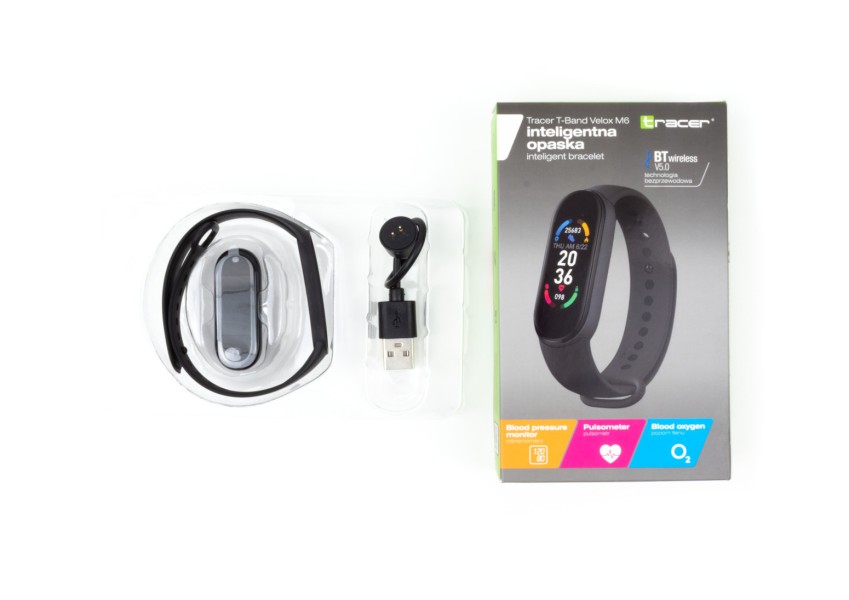 Smart Activity Tracker Tracer T-Band Velox M6 - High-quality Fitness Trackers Available now with fast shipping worldwide