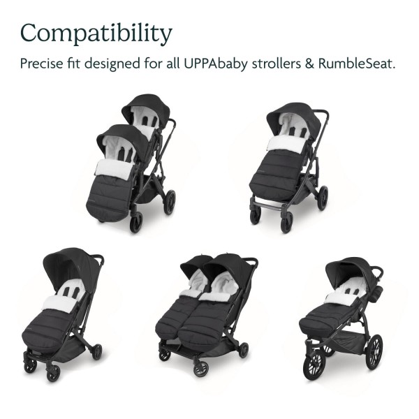 UPPAbaby CozyGanoosh Baby Footmuff in Navy Blue NOA - High-quality Baby Stroller Accessories Available now with fast shipping worldwide