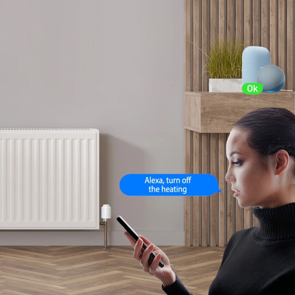 Valvola Termostatica Smart WiFi Tellur RVSH1 Controllo App - Alta qualità Valvole Termostatiche Intelligenti Disponibile ora con spedizione veloce in tutto il mondo
