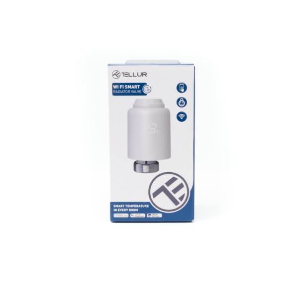 Valvola Termostatica Smart WiFi Tellur RVSH1 Controllo App - Alta qualità Valvole Termostatiche Intelligenti Disponibile ora con spedizione veloce in tutto il mondo