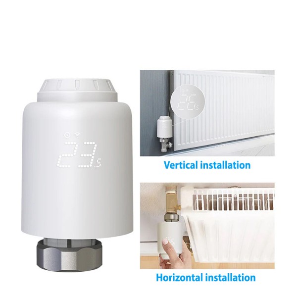 Vanne Radiateur Thermostatique WiFi Tellur Smart RVSH1 - Haute qualité Vannes thermostatiques Disponible maintenant avec une expédition rapide dans le monde entier