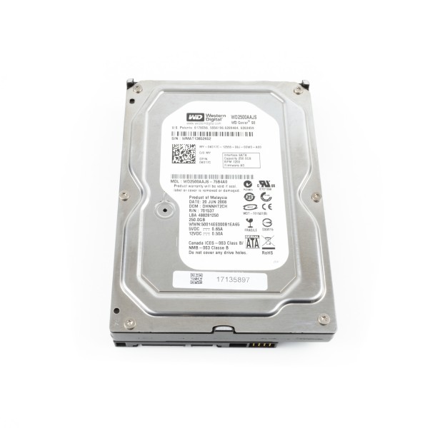 WD Caviar SE 250GB SATA Festplatte günstig kaufen