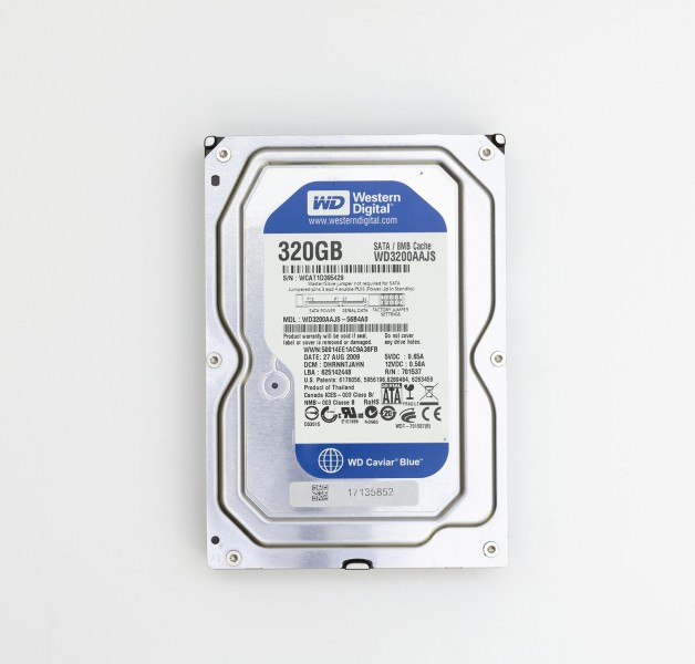 Western Digital Caviar Blue 320GB Hard Drive WD3200AAJS