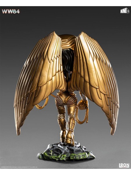 Wonder Woman 1984 Golden Armor MiniCo Collectible Statue - High-quality Action Figures Available now with fast shipping worldwide