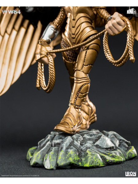 Wonder Woman 1984 Golden Armor MiniCo Collectible Statue - High-quality Action Figures Available now with fast shipping worldwide