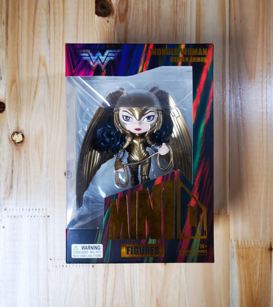 Wonder Woman 1984 Golden Armor MiniCo Collectible Statue
